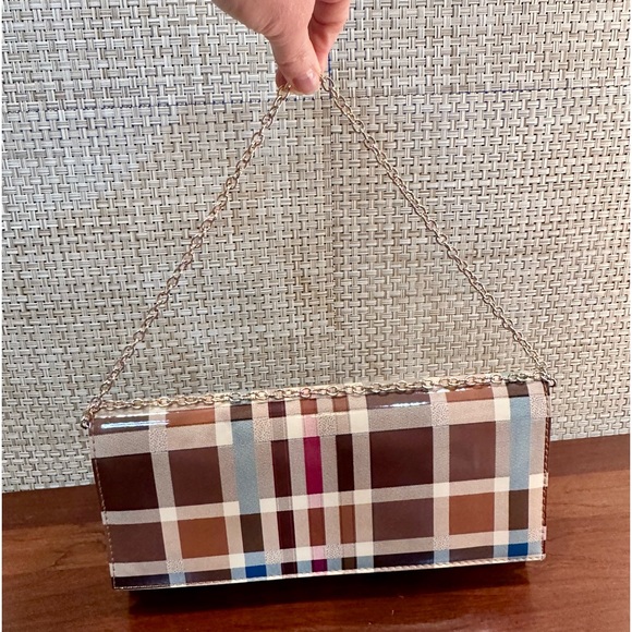 🌟2xHP🌟2017-19 Convertible Plaid Vinyl Fashion Bag by Fendour - Picture 8 of 16